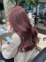 カノン(kanon hair&beauty)&nbsp;カシスピンク/ダブルカラー