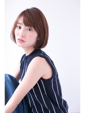 ヘアーアンドファッションシオミエイチ (hair＆fashion shiomi H) 【shiomi H】大人ノーブルストレートカールスタイル