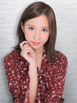 テラス 阿倍野店(TERRACE) 外ハネ×切りっぱなしロブ