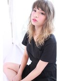 夏　Wカラー　ブリーチ有のヘアカラー