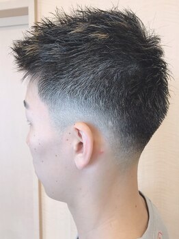 スマイルヘアー 王子店(Smile hair)の写真/【王子】≪アジアカップメンズ部門＊グランプリ受賞≫実力派Stylistによる高いカット術が大好評！