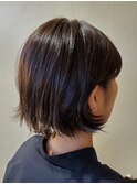外ハネショートボブ
