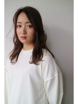 アールヘア ナチュラルアンドオーガニックサロン リラックスウェーブロング【ラベンダーベージュ】