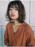くせ毛のままで大丈夫☆簡単お洒落ボブ『air-AOYAMA榊原』
