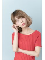 ルルディ バイ アフロディーテ銀座(luludi by APHRODITE)&nbsp;黒髪/グレーベージュ/レイヤーロング/前髪パーマ/銀座