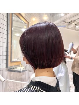 リンダバイネオリーブ 白楽店(Linda by neolive) 艶感、束感ミニボブ!