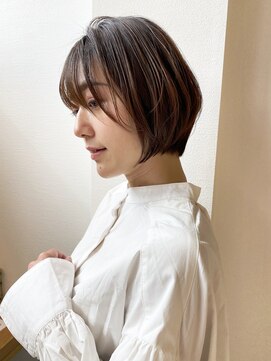 ロンドアベニール 北千住(Lond avenir) 大人可愛いショートボブ　西田