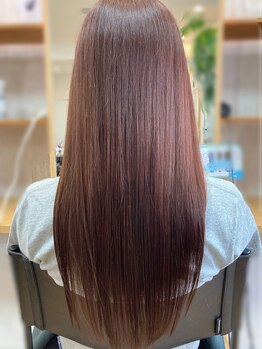 モーラ サロン 高石店(MOLLA)の写真/あなただけのオーダーメイドトリートメント《Aujua》取扱いサロン◎未来の髪のキレイを守るヘアケアを―。