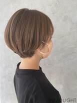 アーサス ヘアー デザイン 駅南店(Ursus hair Design by HEADLIGHT) ベージュ×大人ショートボブ_807S1510