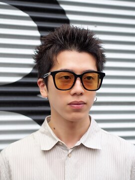 サン(3) 短髪　アップバング　ザクザク　スパイキーショート　2