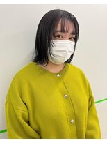ジェノ(jjeno) 【jjeno】レイヤーカット×シースルー前髪