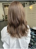 白髪ぼかしハイライト
