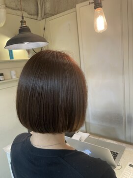 ロロ(ro-ro) 【恵比寿 ro-ro】ブラシ、アイロン不使用、ドライヤーで完結ボブ