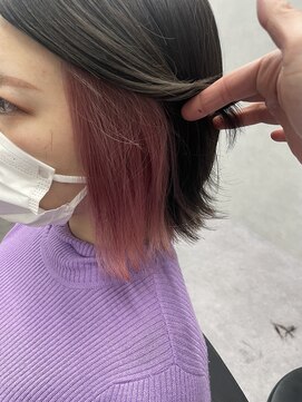 ジエクト カナウ(The Ect canow) インナーカラー/ベビーピンク/デザインカラー/イヤリングカラー