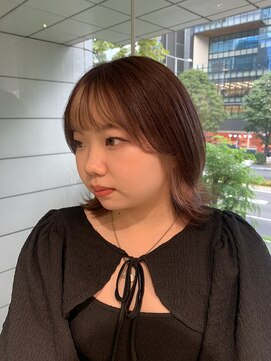 バズ(BUZZ) インナーカラー×フェイスフレーミング