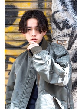 ハバナ 渋谷(HAVANA) 束感モテる/ツーブロック/センターパート/ニュアンスパーマ