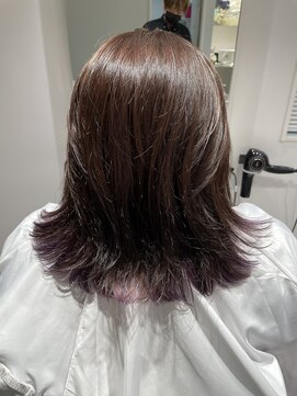 フク(FUKU) 【白髪染め使わない白髪染め】インナー紫