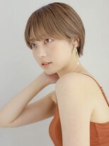 フレイムス ヘアアンドリラックス 戸田店(Frames hair&relax) 透明感たっぷりベージュのコンパクトショート