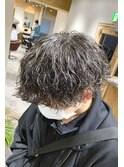 波巻きスパイラルパーマツイストスパイラルパーマスパイラル