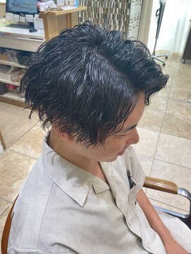 ネオリーブソラ 相模大野店(Neolive sola) メンズツイストスパイラルパーマ