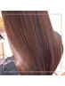 【美髪縮毛矯正】髪質改善ストレート＋ダメージケアTR＋カット￥24000