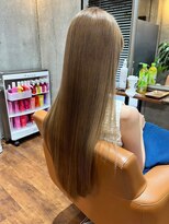 ロダット 横浜(LODAT by little) ミルクティーベージュハイトーンロングヘア【LODAT横浜】