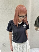 マイル 渋谷(mile)&nbsp;ピンクオレンジカラー