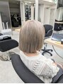 エイトサッポロ 札幌大通り店(EIGHT sapporo)&nbsp;ホワイトグレージュ♪ケアブリーチでダメージレスに作ります！