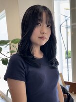 5分スタイリング◎ナチュラルミディアムレイヤー