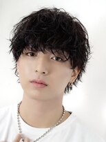 オーシャントーキョー ウエスト(OCEAN TOKYO WEST) ラウンドマッシュスパイラルシャドウパーマウルフ