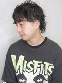 天神【BIRTH】マッシュウルフ×ニュアンスパーマ