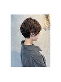 ショートパーマ/ショートヘア/ハンサムショート