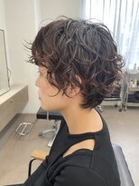 ユノ(juno) 【中目黒】おしゃれ可愛いショートウルフパーマ！くるくるパーマ