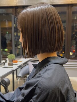 アンフィニー 仙台(ANFINI) 仙台縮毛矯正髪質改善ボブ韓国ボブ切りっぱなしボブ前髪縮毛矯正