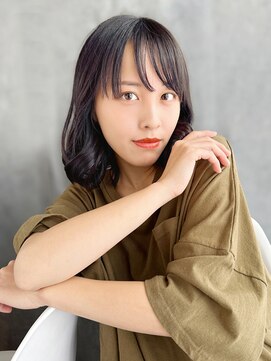 ローブロワ(L'Aube roi) 華やかさUP！顔まわりカールが大人可愛い韓国風ヨシンモリ