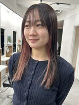 グリーン 高田馬場(green)&nbsp;【SANA】初カラーはインナーカラーで！