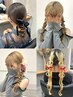 【結婚式・推し活・イベント使いに♪】ヘアセット￥4510