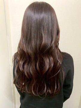 ベルフェミンアプレ(Belle femin Apres) 艶髪 ウェーブヘア イルミナカラー 韓国風ヘア ココアベージュ