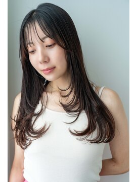 ホーミートウキョウ(HOMIE TOKYO) 渋谷/レイヤーカット/おすすめ/ハイライト/ダブルカラー/前髪