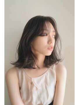 ラナ 新宿(lana) ミディアム/透明感カラー/似合わせ/【lana hair新宿】