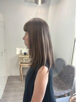 ロッカ(ROCCA)&nbsp;透け感オリーブベージュロング