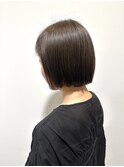 グレーヘアー/ボブレイヤー/白髪ぼかし20代30代40代50代