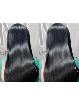 美髪ストレート・縮毛矯正ならお任せください！ナチュラルな質感×艶感が叶う、自然な仕上がりが嬉しい♪
