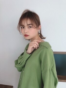 ミディアムボブ