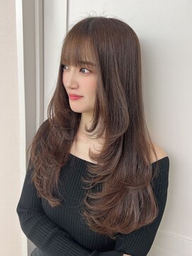 エレラビューティー(ELERA beauty) シャギーレイヤー/チョコレートブラウン/透明感カラー