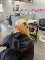 セレーネヘアーレイズ 梅田店(Selene hair Raise)&nbsp;デザインブリーチ☆