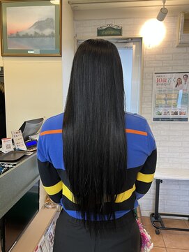 トータルビューティーサロン トップスタイル 黒髪艶カラー