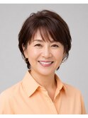 【60代・ヘアカラー・白髪染め】若々しい感じのショート・富沢