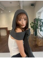 エヌ 大阪梅田茶屋町(enu)&nbsp;韓国風レイヤーカット×ナチュラルブラウン