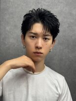 エルマーク 本山(L-MARK) スパイキーショート/アップバング/ツーブロック/メンズ